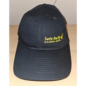 Santa Ana Star Casino • Hotel Black Adjustable Baseball Cap Hat